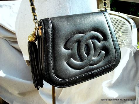 80's chanel magnetic flap bag|old chanel bags.